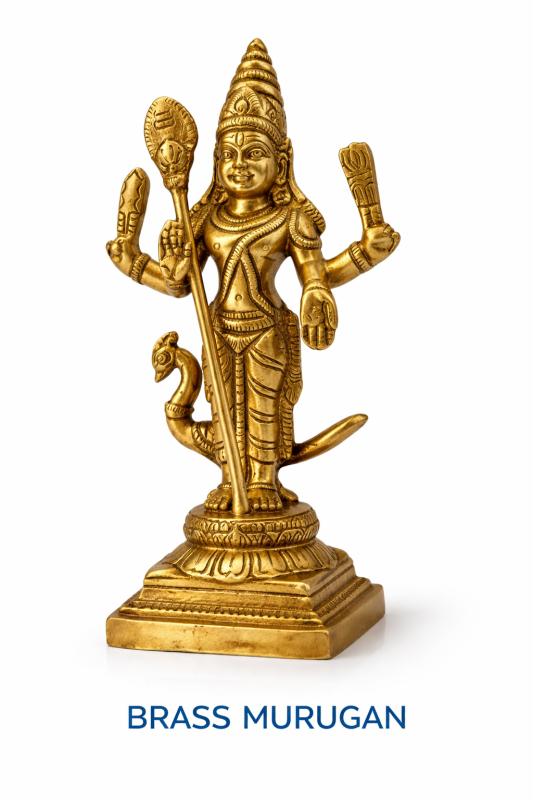 BRASS MURUGAN NO 500